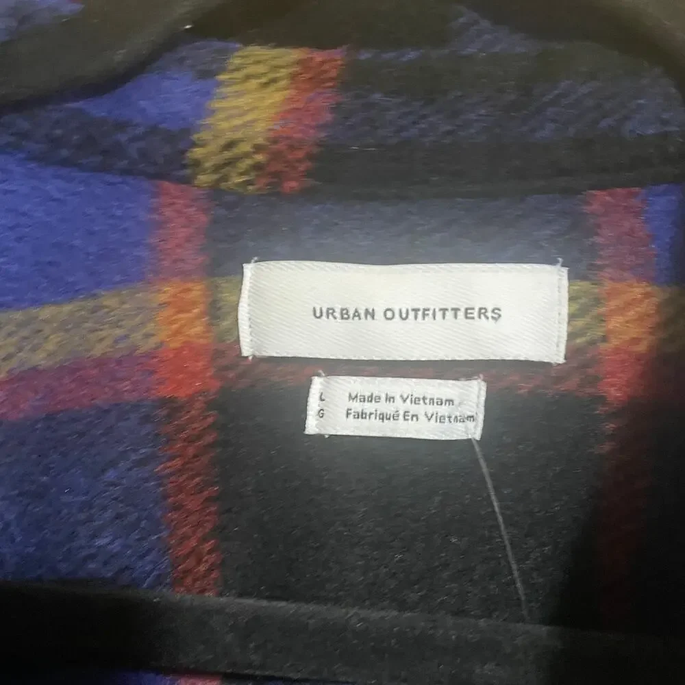 NWT Urban outfitters flannel button down shirt